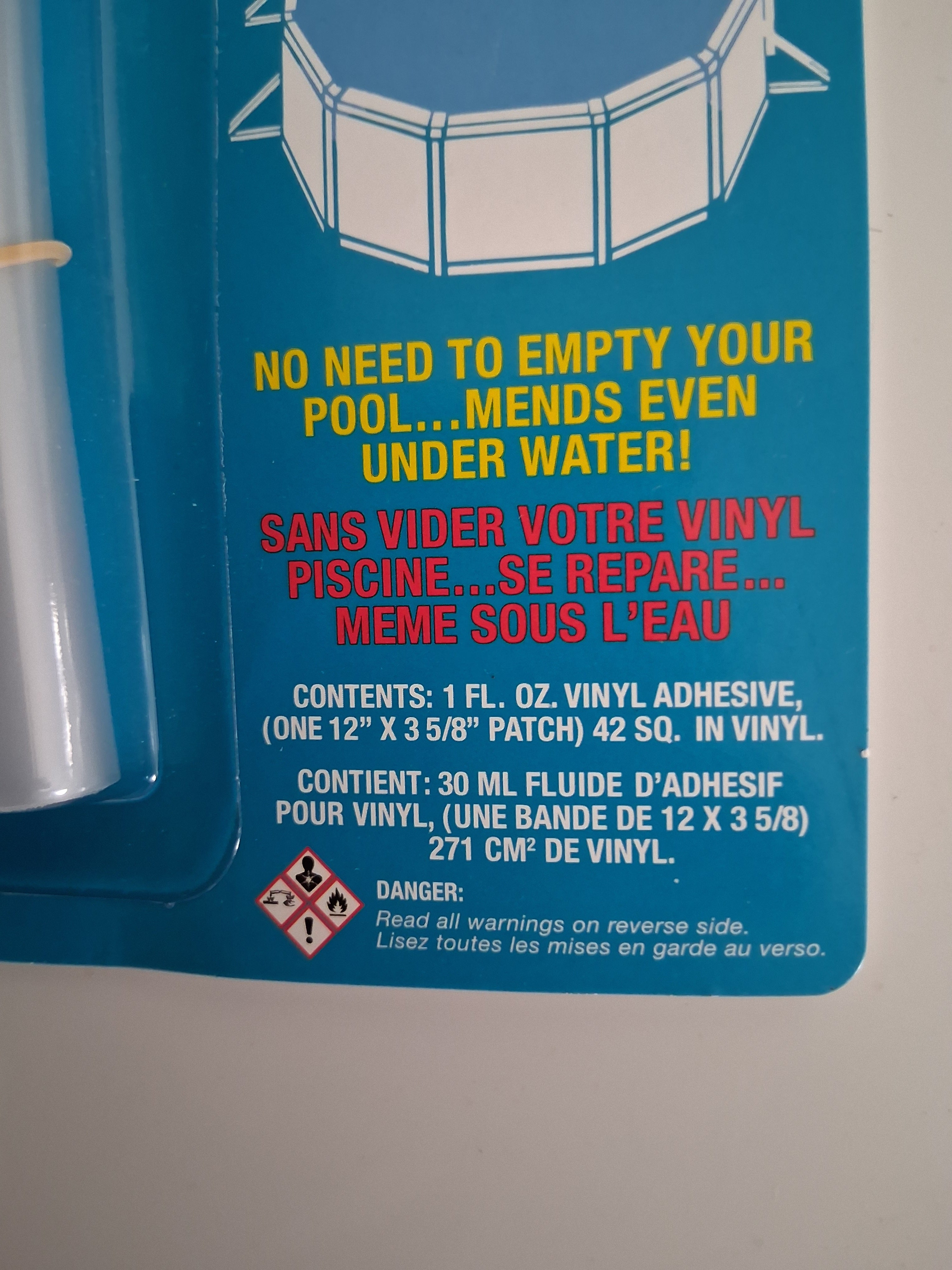 Boxer Adhesives
1 oz Vinyl Pool Repair Kit