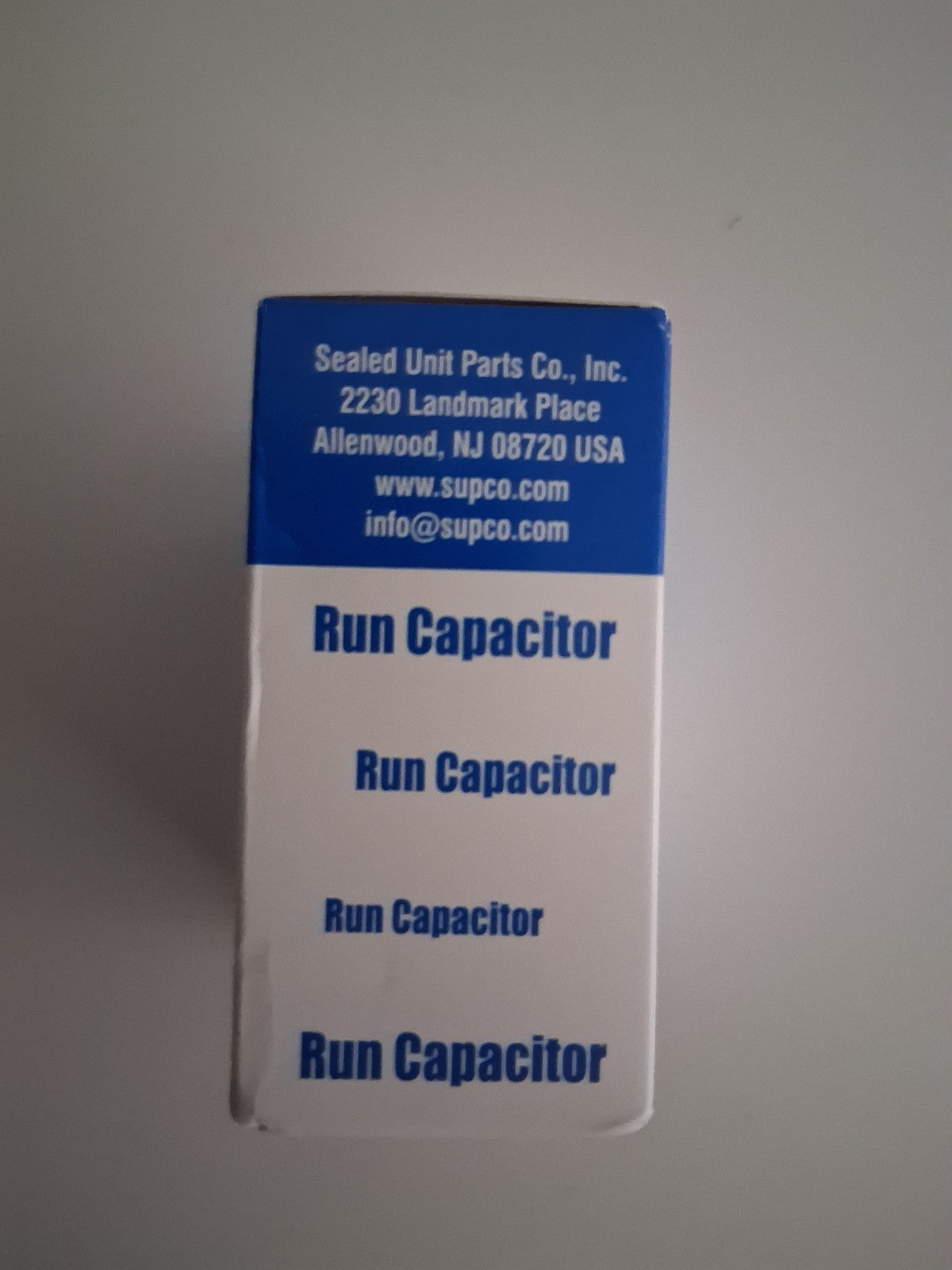 SUPCO CR7.5X440 HVAC Oval Motor Run Capacitor 7.5 MFD/uF 440/370 Volts 5ct New