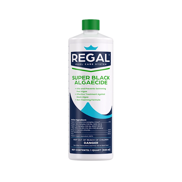 Regal Chemicals
1 qt Super Black Algaecide Bottle