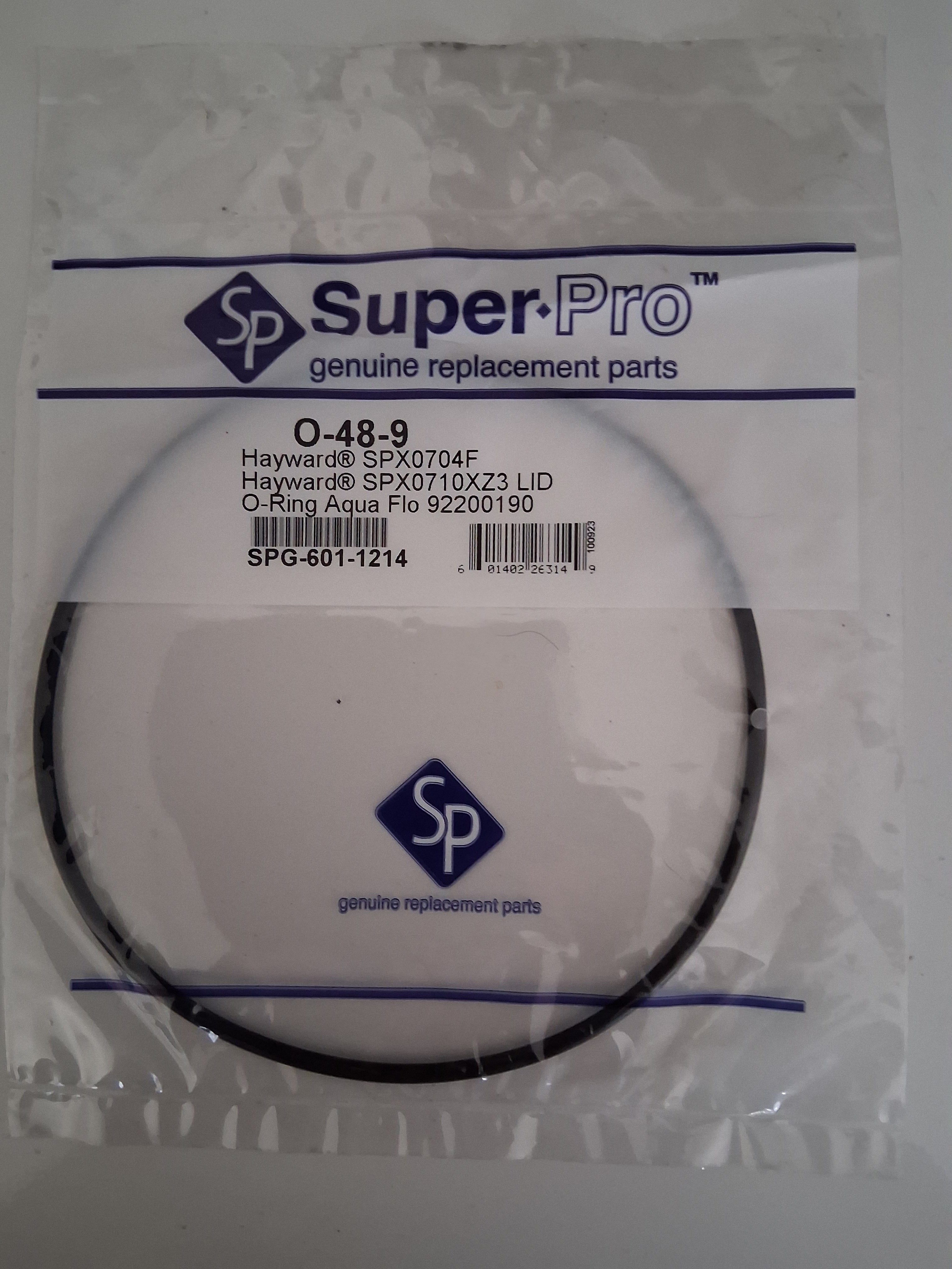 Super-Pro
MPV Cover/Dominator Trap Lid O-Ring