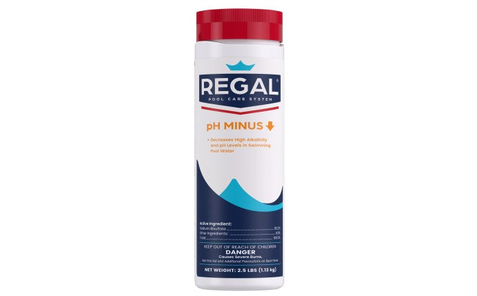 Regal Chemicals
2.5 lb pH Minus Bottle