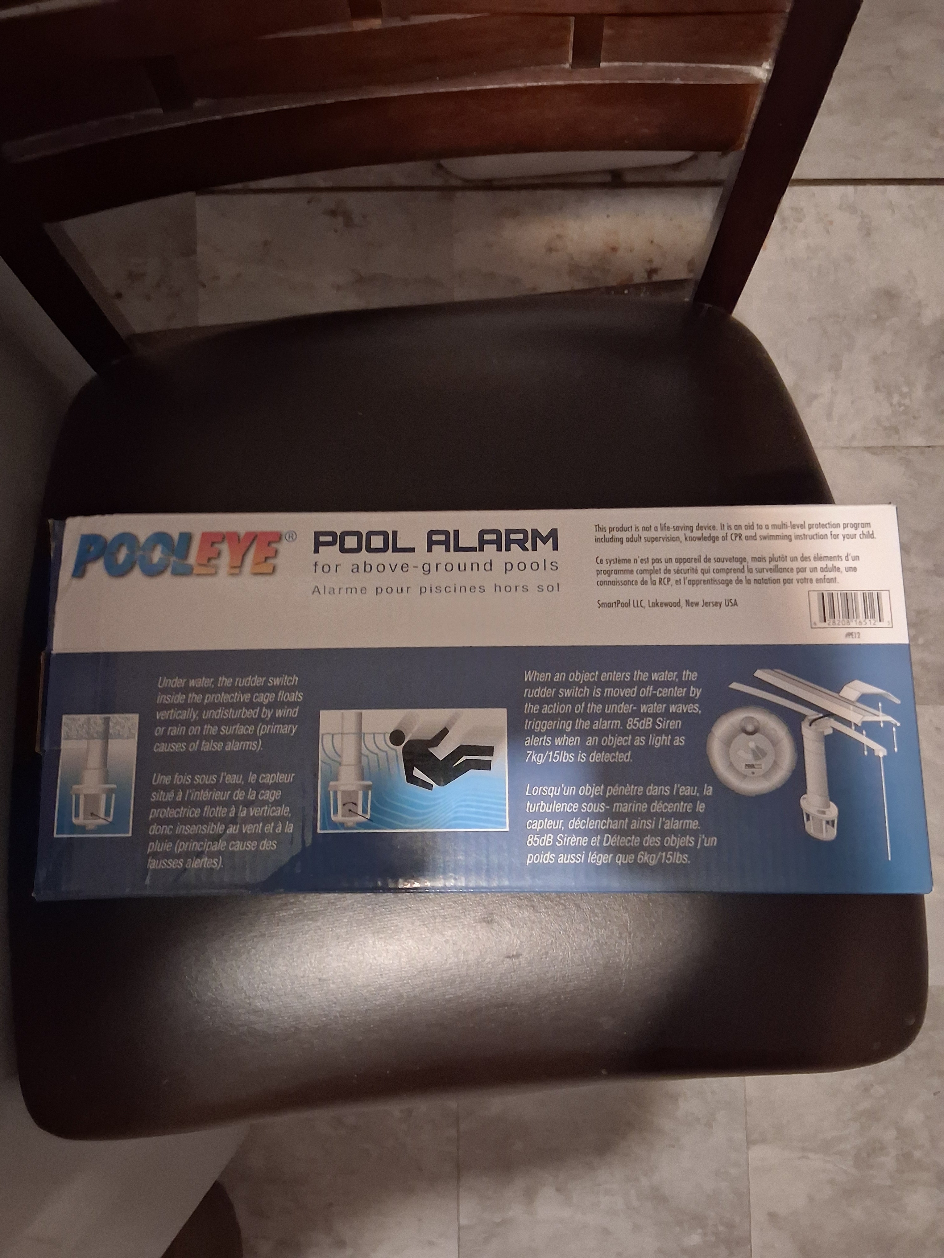 PoolEye
Above Ground Pool Alarm System