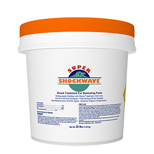 Super Shockwave
25 lb Calcium Hypochlorite 73%